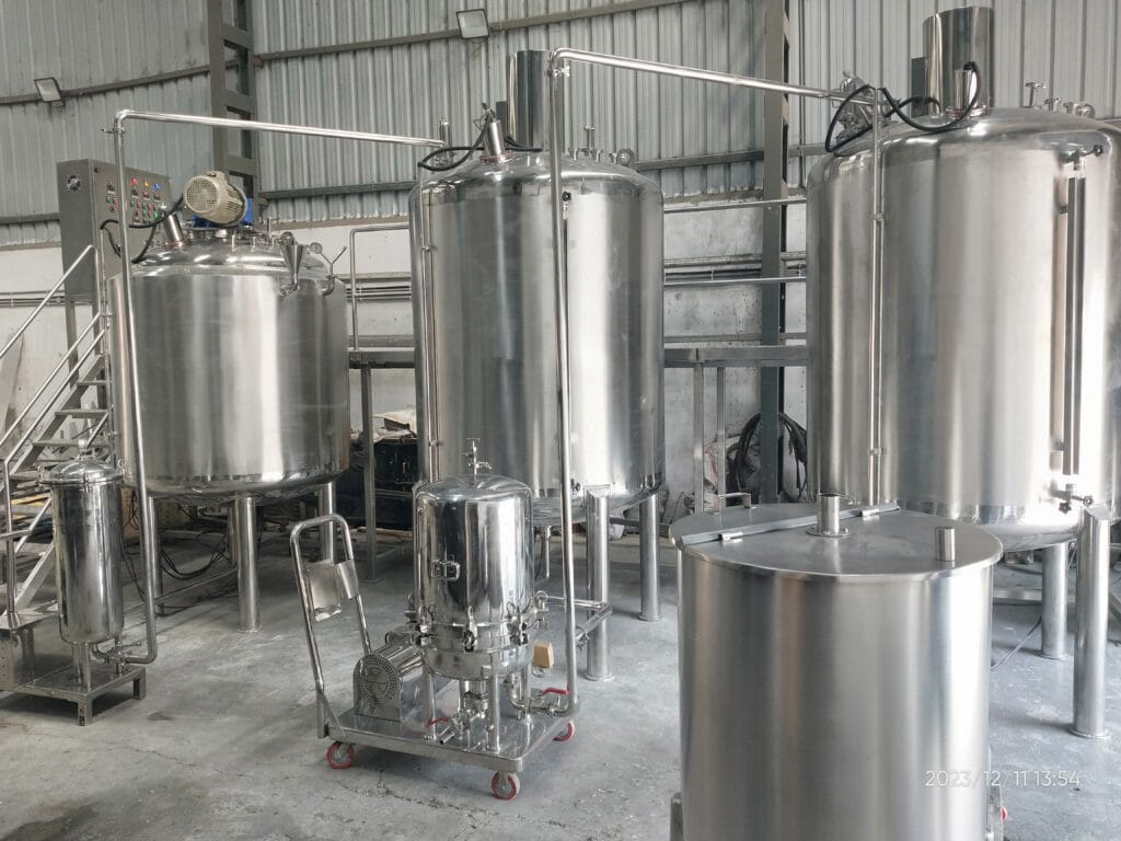 Oral Syrup manufacturing plant