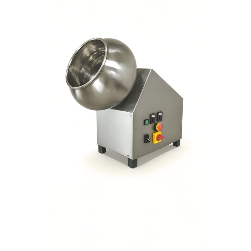 ChocoCoat mini 2 kg and 5 kg Chocolate panning and coating pan machine - Standard model