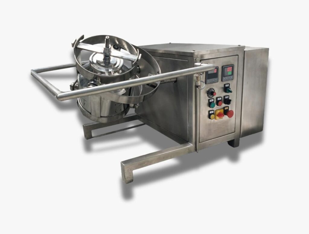 Automatic 3D tumbler mixer machine