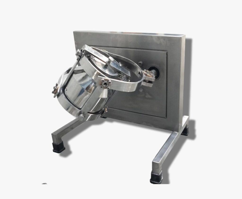 Hand operated Manual 3D tumbler mixer machine